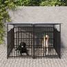  Outdoor Dog Kennel with Roof Steel 3.75 m² Size 200 x 198 x 128 cm Quantity in Package 1 