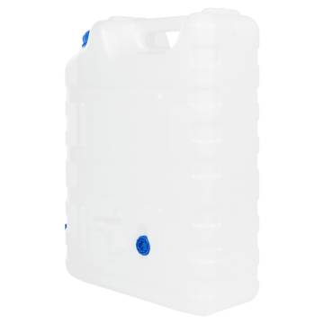 22L Transparent Water Container with Tap for Outdoor Use