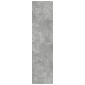 Wardrobe Concrete Grey 80x50x200 cm - Stylish & Durable Design