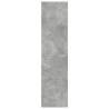 Wardrobe Concrete Grey 80x50x200 cm - Stylish & Durable Design