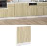  Dishwasher Panel Sonoma Oak 60x3x67 cm Engineered Wood Colour sonoma oak Quantity in Package 1 Model dishwasher panel 60 cm Number of 