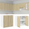  Hanging Cabinet Sonoma Oak 60x31x60 cm Engineered Wood Colour sonoma oak Quantity in Package 1 Model hanging cabinet (2 doors) 60 cm Number of 