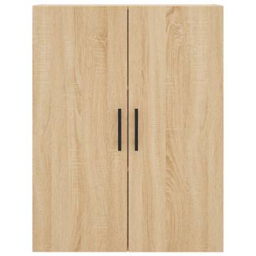 Stylish Highboard Sonoma Oak - 69.5x34x180 cm | HipoMarket