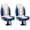  4 Piece Foldable Boat Seat Set High Backrest Quantity in Package 4 Model with pedestal 