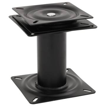 Boat Seat Pedestal with 360° Swivel Steel | Hipo Market