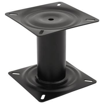 Boat Seat Pedestal with 360° Swivel Steel | Hipo Market