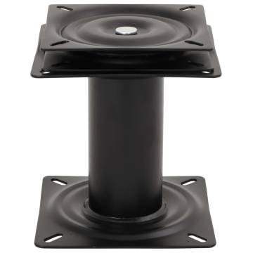 Boat Seat Pedestal with 360° Swivel Steel | Hipo Market