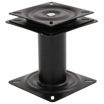 Boat Seat Pedestal with 360° Swivel Steel | Hipo Market