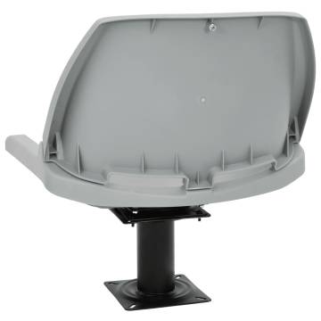 Boat Seat with Pedestal - 360° Rotatable for Comfort & Durability