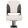 Boat Seats 2 pcs with Pedestal - 360° Rotatable | HiPoMarket