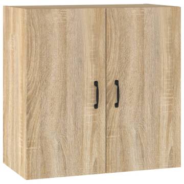 Sonoma Oak Wall Cabinet - Stylish 60x31x60 cm Storage Solution