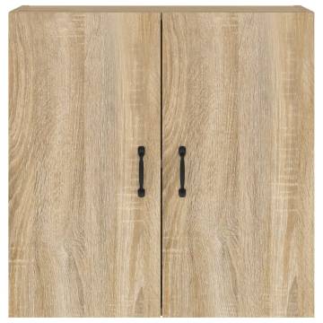 Sonoma Oak Wall Cabinet - Stylish 60x31x60 cm Storage Solution