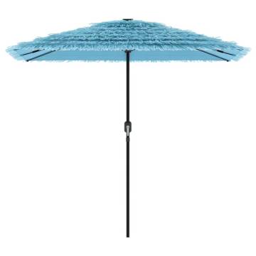 Garden Parasol with Steel Pole - Blue 248x248 cm | Hipo Market