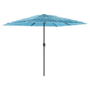 Garden Parasol with Steel Pole - Blue 248x248 cm | Hipo Market