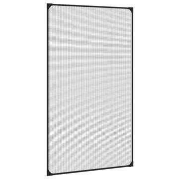 Magnetic Insect Screen for Windows - Anthracite 80x140 cm