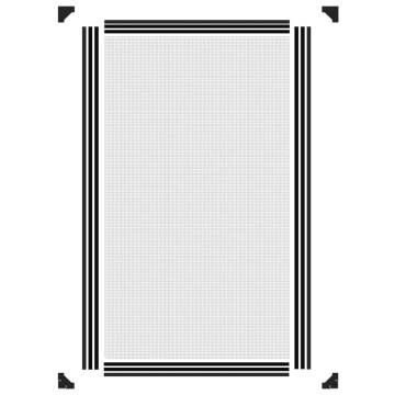 Magnetic Insect Screen for Windows - Anthracite 80x140 cm