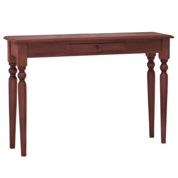 Console Table Classical Brown 110x30x75 cm - Solid Mahogany