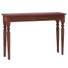  Console Table Classical Brown 110x30x75 cm Solid Mahogany Wood Colour classical brown Quantity in Package 1 Length 110 cm 