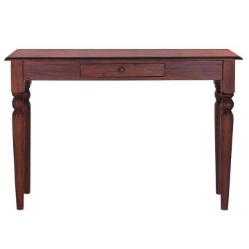 Console Table Classical Brown 110x30x75 cm - Solid Mahogany