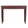 Console Table Classical Brown 110x30x75 cm - Solid Mahogany