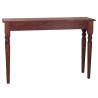 Console Table Classical Brown 110x30x75 cm - Solid Mahogany