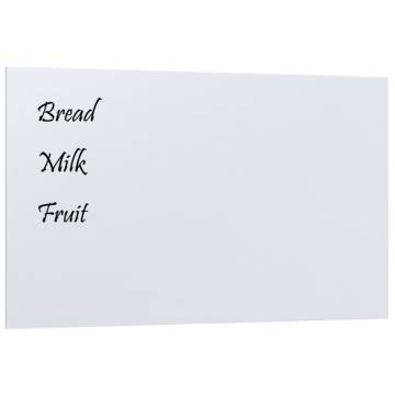 Wall-mounted Magnetic Board White 100x60 cm | Hipomarket