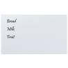 Wall-mounted Magnetic Board White 100x60 cm | Hipomarket