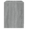 Elegant Grey Sonoma Bedside Cabinets - 2 pcs - Hipomarket