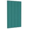 36 PCS Green Galvanised Steel Roof Panels - Durable & Versatile