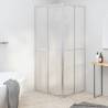 Shower Cabin Frosted ESG 90x70x180 cm - Stylish & Space-Saving