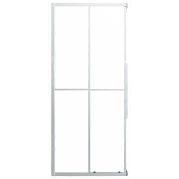 Shower Cabin Frosted ESG 90x70x180 cm - Stylish & Space-Saving