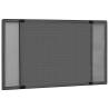  Extendable Insect Screen for Windows Anthracite (100-193)x75 cm Colour anthracite Size 193 x 75 cm 