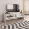  TV Cabinet High Gloss White 120x40x40 cm Engineered Wood Colour high gloss white Quantity in Package 1 