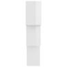 Cube Wall Shelf High Gloss White - Stylish Storage Solution