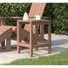 Garden Adirondack Table Brown 38x38x46 cm HDPE Colour brown Quantity in Package 1 