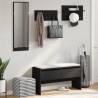 4 Piece Black Hallway Furniture Set - Stylish & Functional