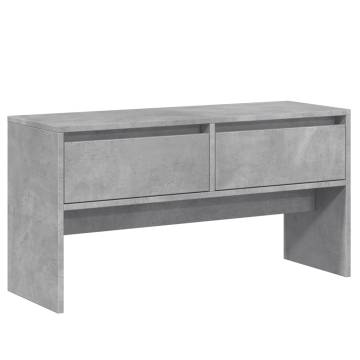 4 Piece Concrete Grey Hallway Furniture Set | Hipomarket UK