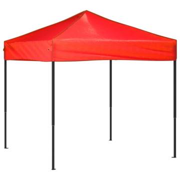 Folding Party Tent Red 2x2 m - Perfect for Outdoor Events