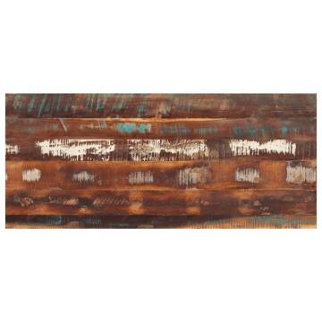 Rectangular Table Top 60x140 cm - Solid Reclaimed Wood