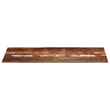 Rectangular Table Top 60x140 cm - Solid Reclaimed Wood