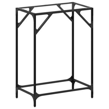 Stylish Console Table with Glass Top | Hipomarket