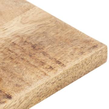 Table Top Solid Mango Wood 100x60 cm | Industrial Style