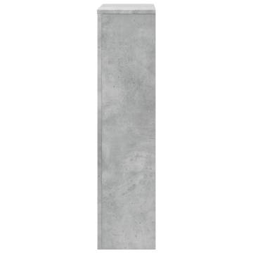 Radiator Cover Concrete Grey | Stylish Engineered Wood