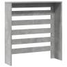 Radiator Cover Concrete Grey | Stylish Engineered Wood