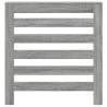 Radiator Cover Grey Sonoma 78x20x82 cm - Stylish Engineered Wood