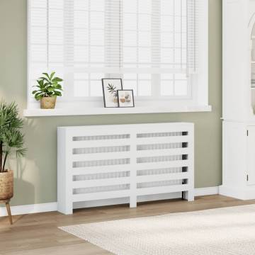 Radiator Cover White 149x20x82 cm - Stylish & Practical