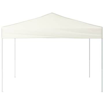 Folding Party Tent Cream 3x3m - Perfect for Outdoor Events