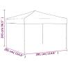 Folding Party Tent Cream 3x3m - Perfect for Outdoor Events