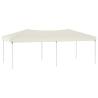 Folding Party Tent Cream 3x6 m for Outdoor Events | Hipomarket