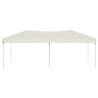 Folding Party Tent Cream 3x6 m for Outdoor Events | Hipomarket